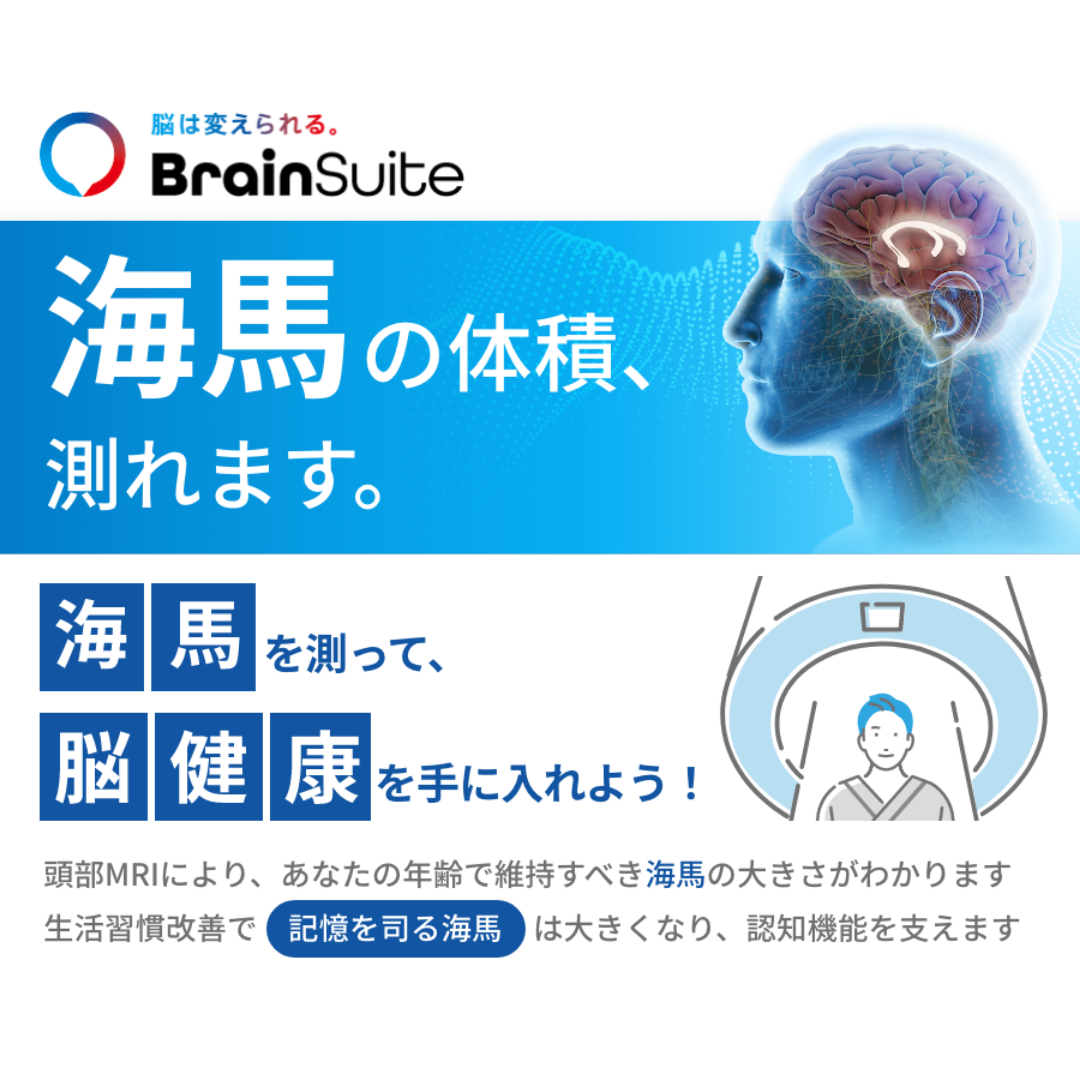 BrainSuite AI海馬測定検査